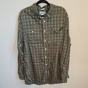 ​Duluth Trading Co. Untucked Plaid Button Down Shirt - 2XL Tall - Standard Fit